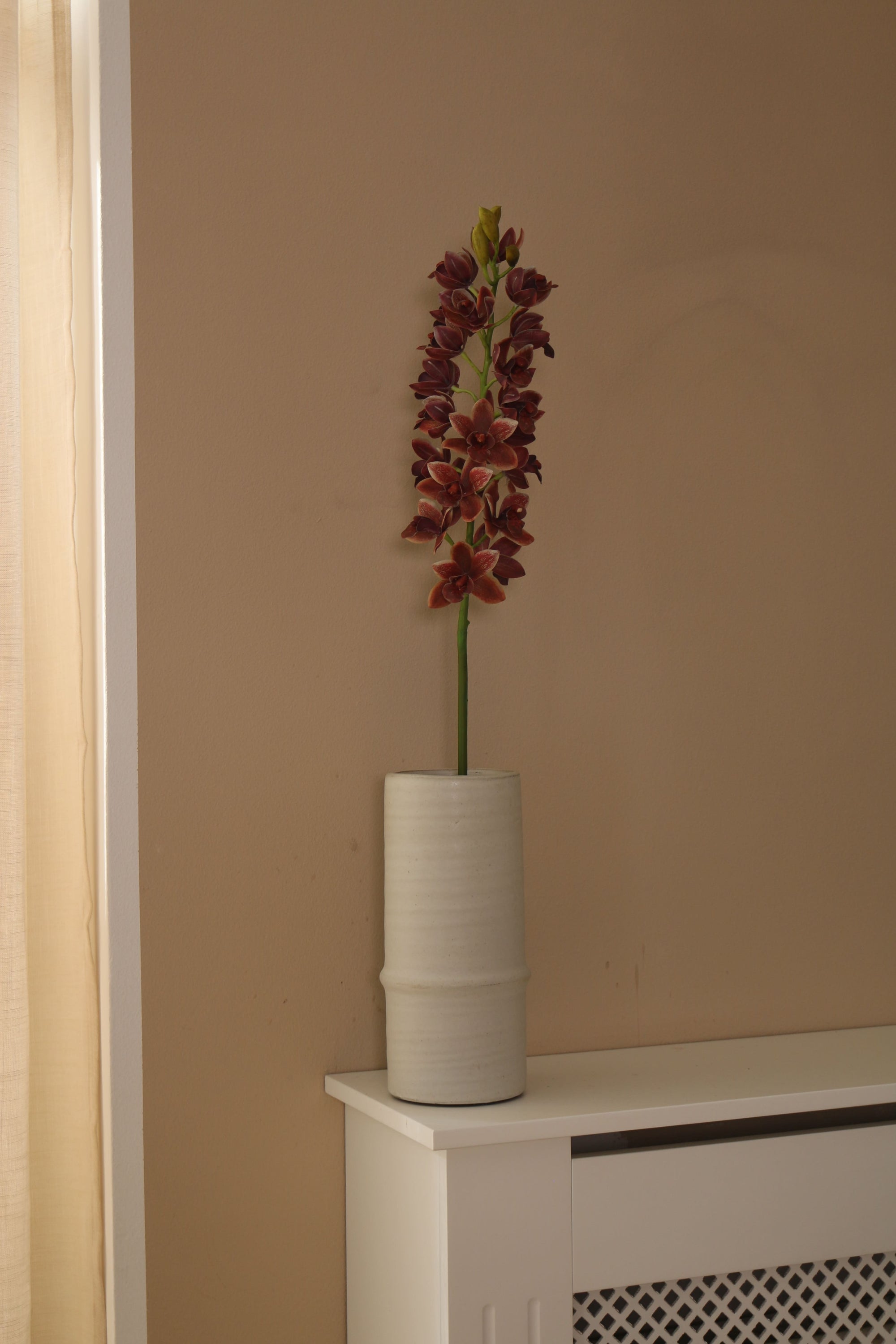 Kunstig Cymbidium Orkidé
