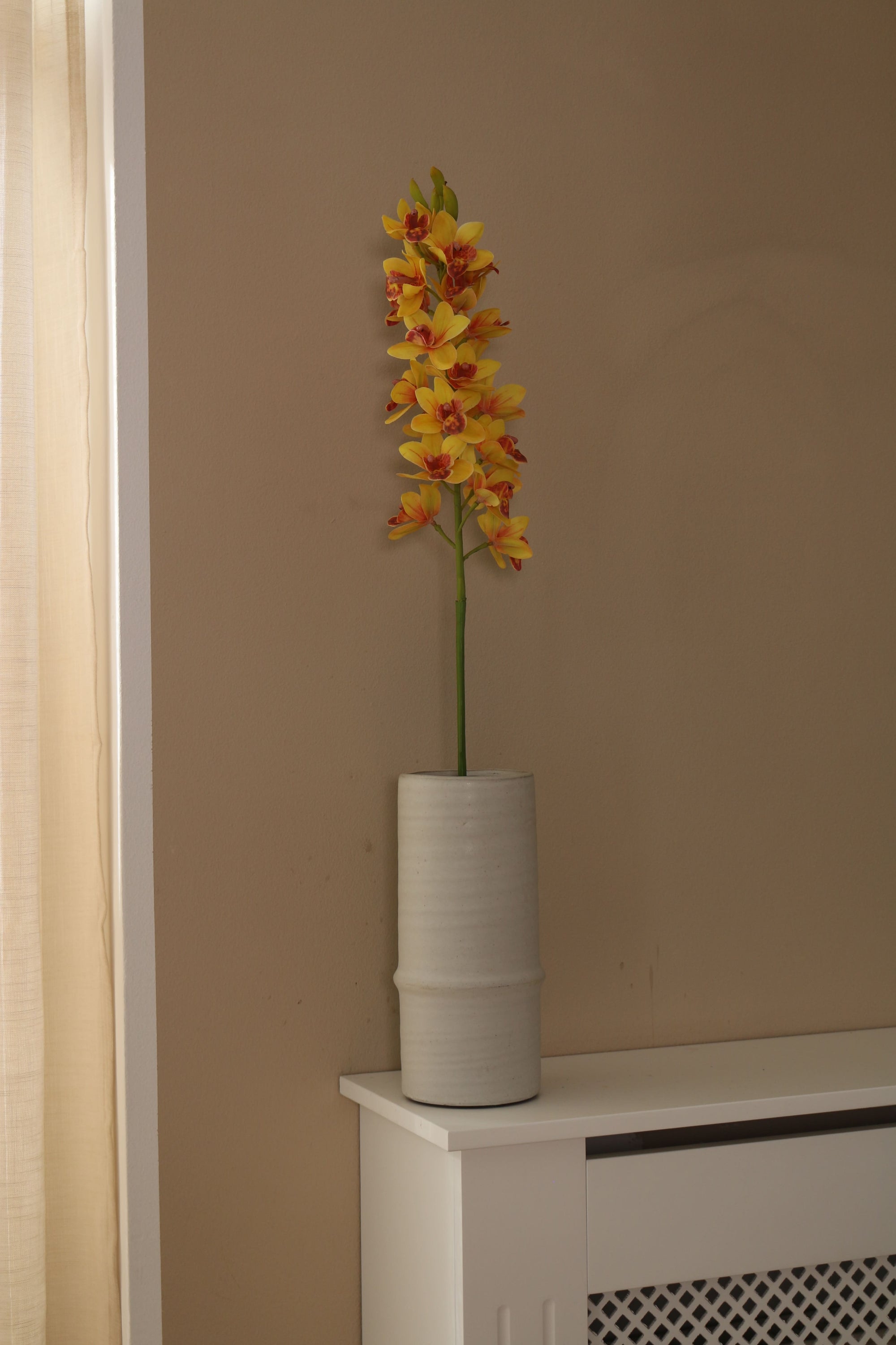 Kunstig Cymbidium Orkidé
