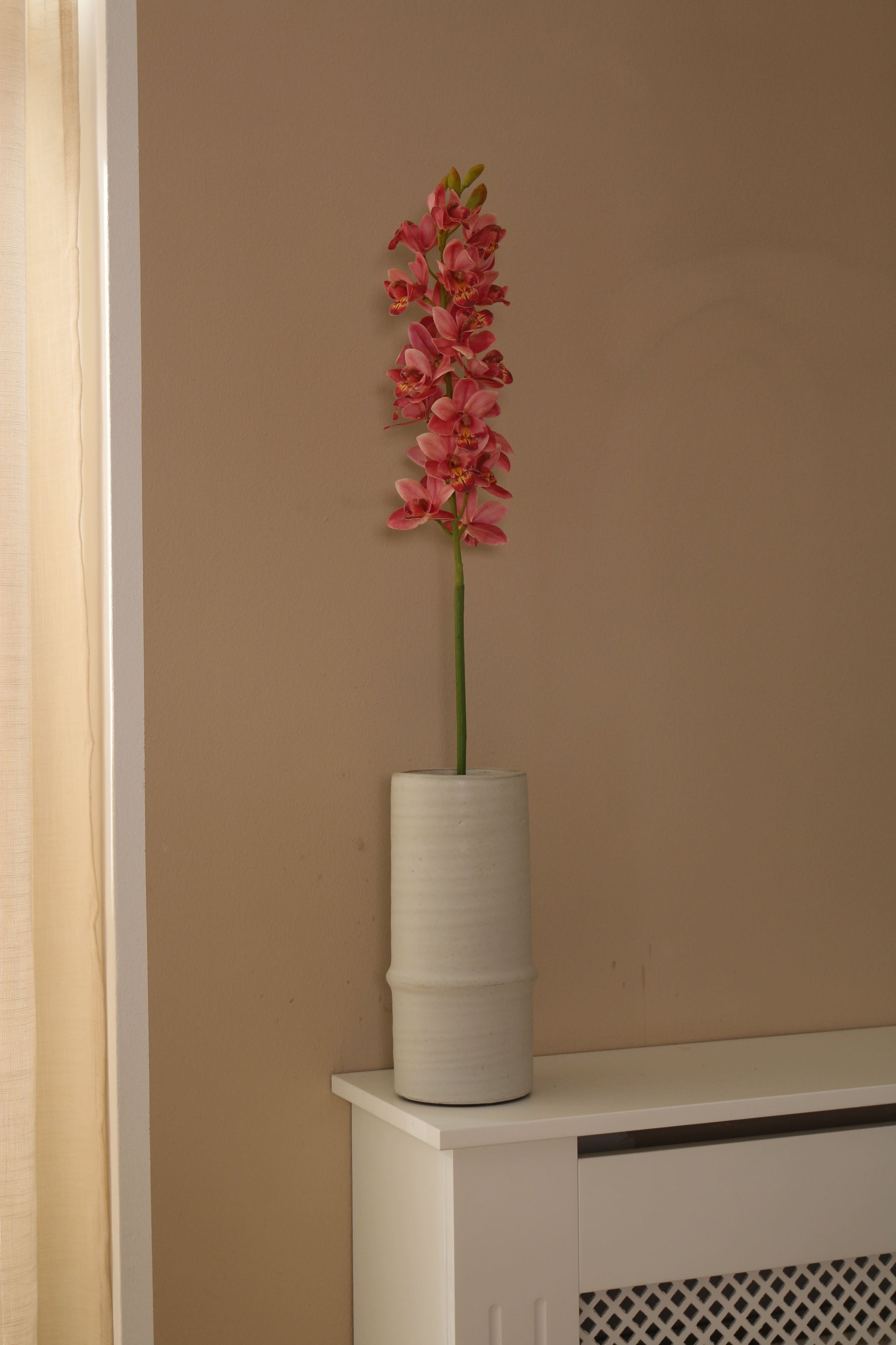 Kunstig Cymbidium Orkidé